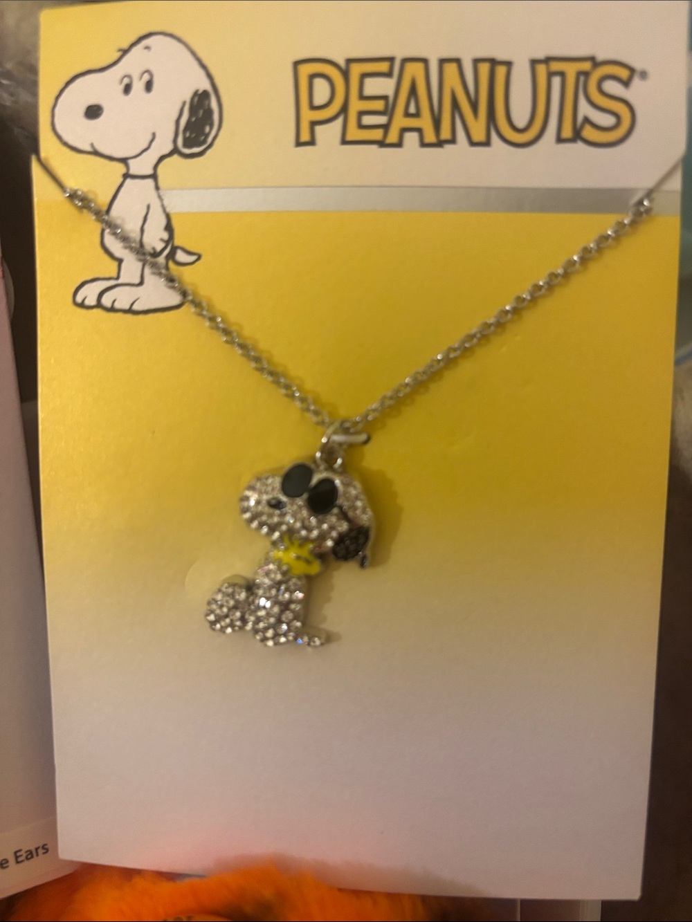 Peanuts Snoopy Joe Cool Necklace